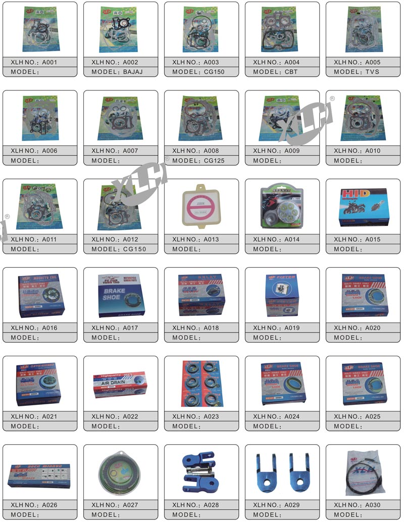 Motorcycle spare parts